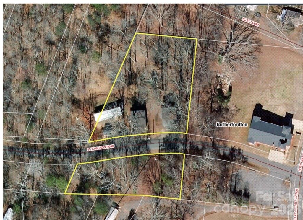 136 St John Zion Road Rutherfordton, NC 28139 - Photo 29 of 29 an aerial view of a houses with a yard