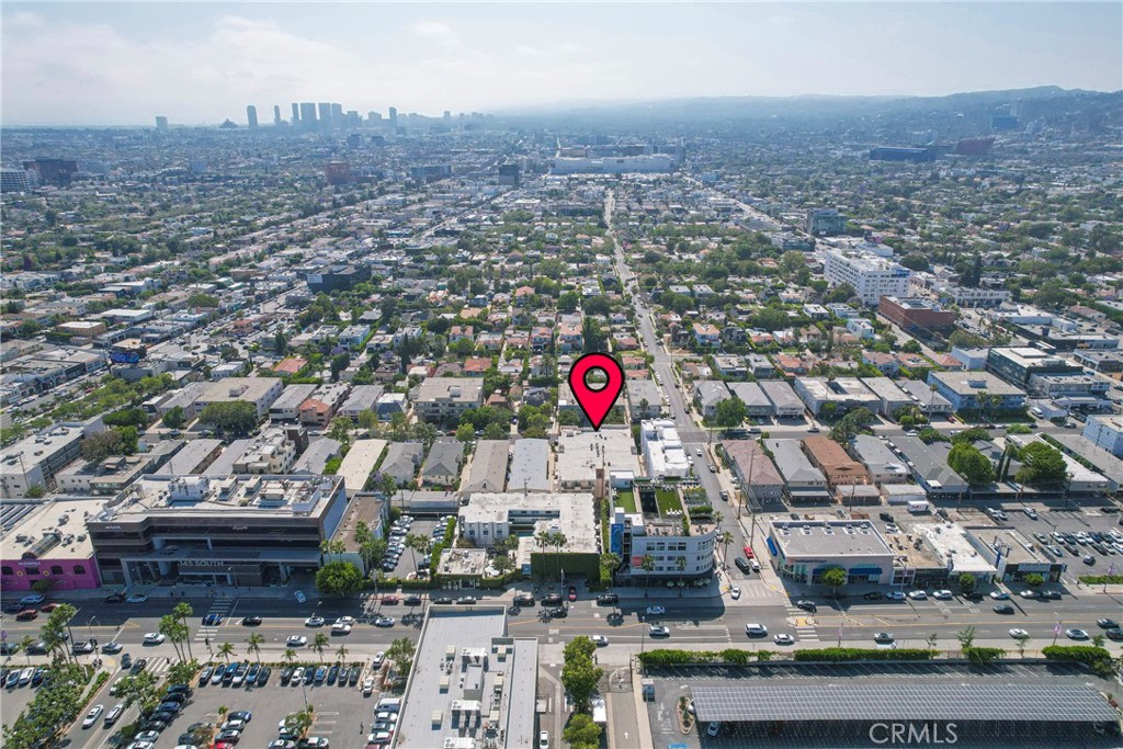 104 South Hayworth Avenue, Unit 204 Los Angeles, CA 90048 - Photo 37 of 52 an aerial view of multiple house
