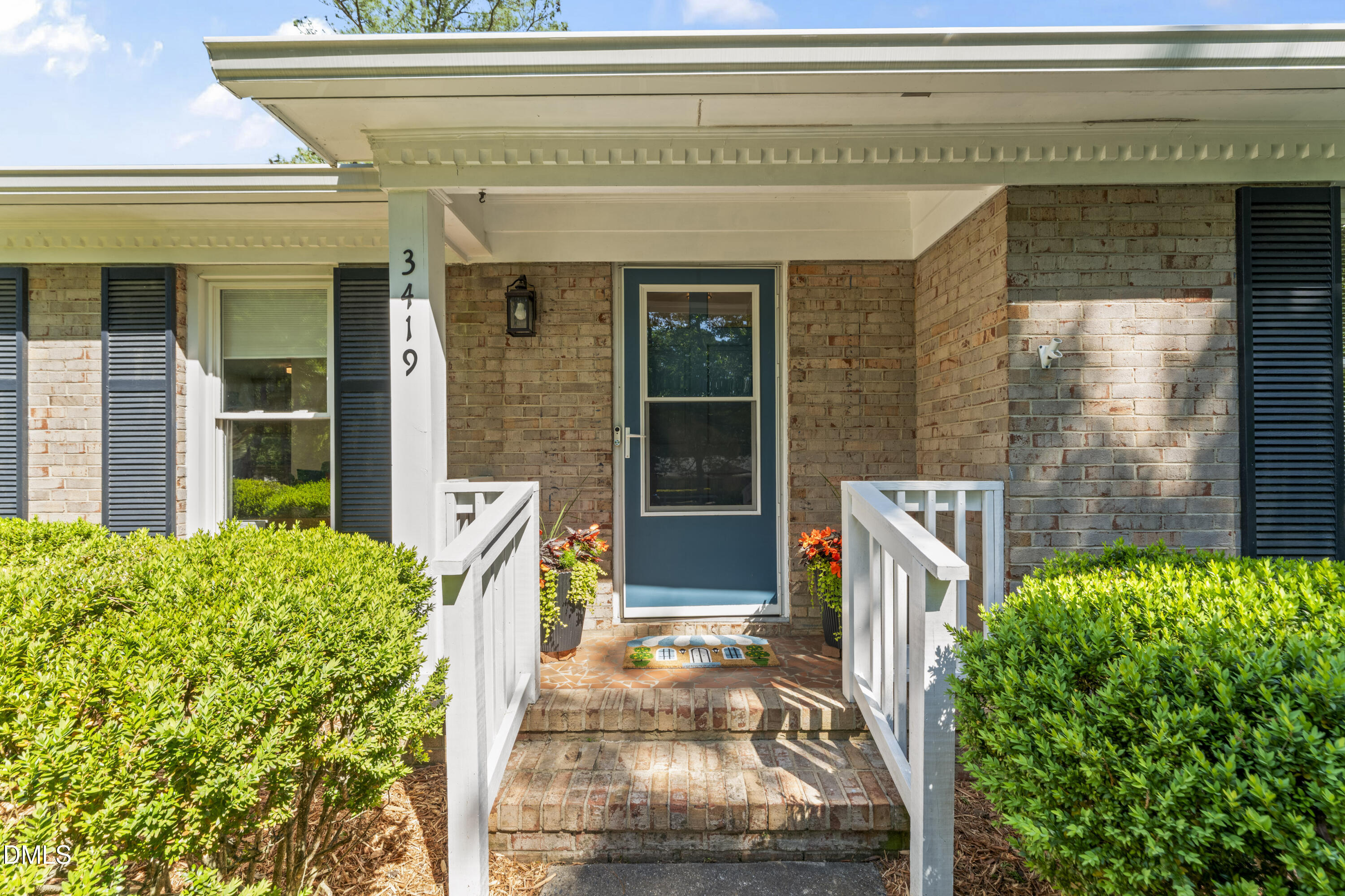 3419 Old Chapel Hill Road Durham, NC 27707 - Photo 9 of 38 a view of entrance front of house