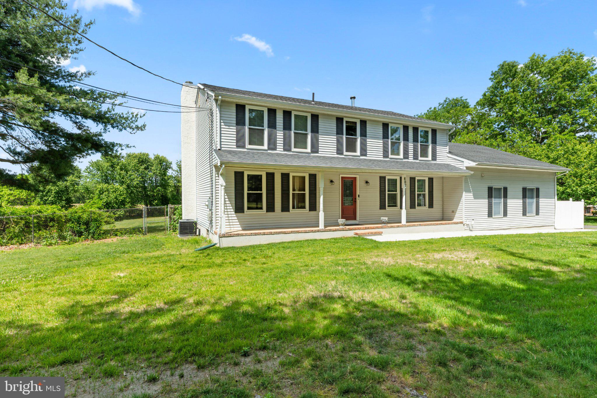 607 Chesterfield Arneytown Road Chesterfield, NJ 08515 - Photo 2 of 57 Charming two-story home with lush yard.