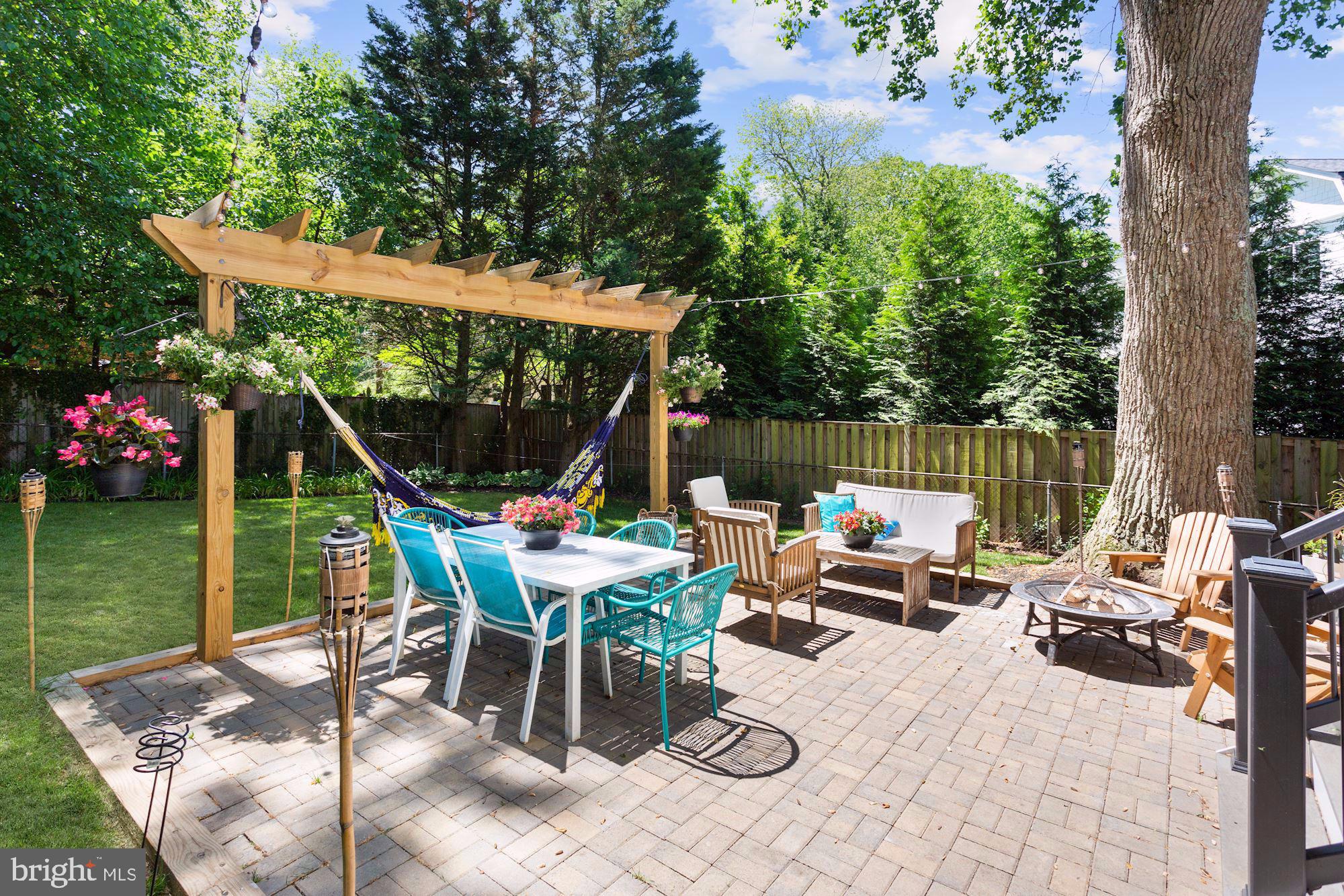 203 Tapawingo Road Southeast Vienna, VA 22180 - Photo 31 of 33 Brick Patio excellent for your gatherings.