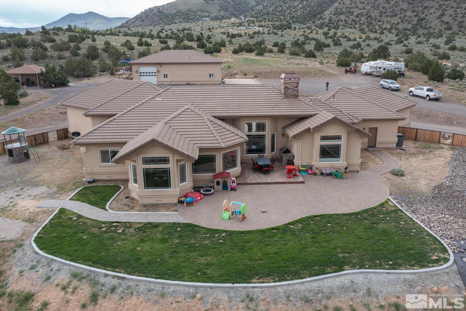 3100 Yellow Tail Road Reno, NV 89510 - Photo 39 of 40 an aerial view of a house with garden