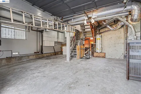 a view of water heater room
