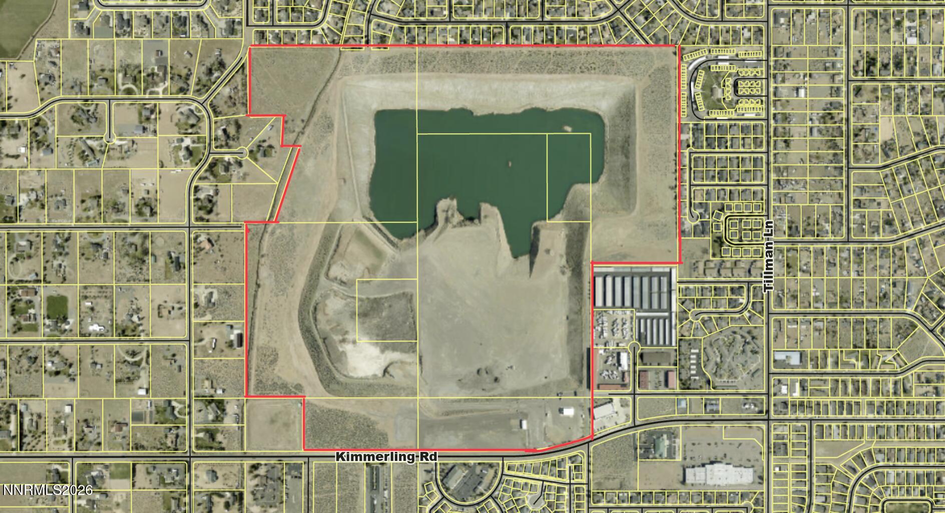 1170 Kimmerling Road Gardnerville, NV 89460 - Photo 2 of 17 *GIS view - outlined in red