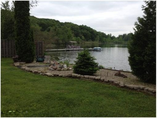 Lakefront view to left