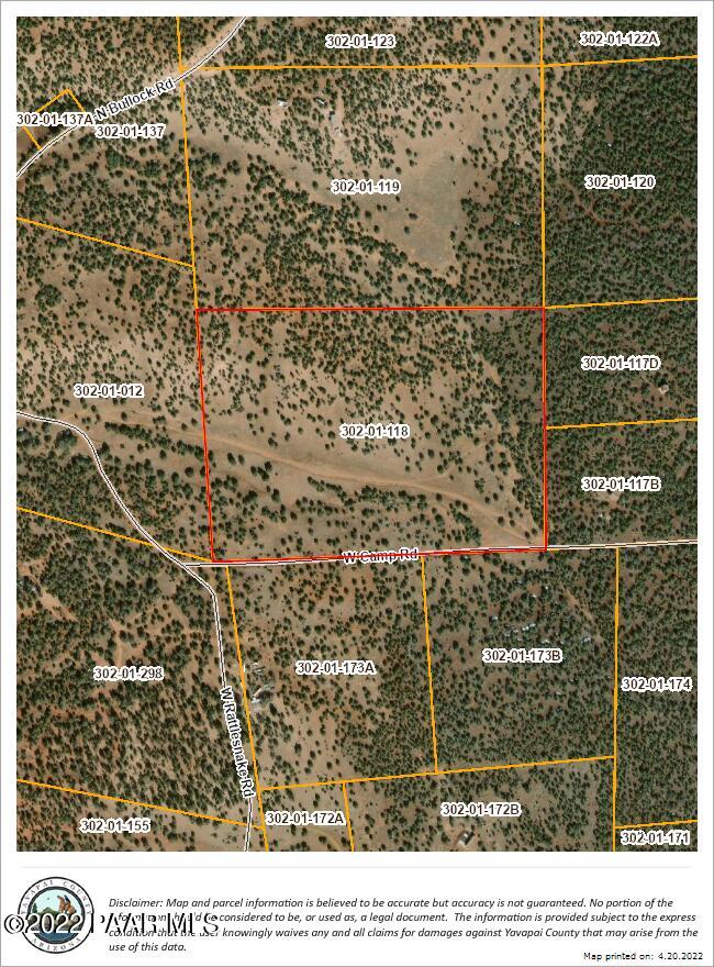 68 Camp Road Ash Fork, AZ 86320 - Photo 1 of 1 satellite image