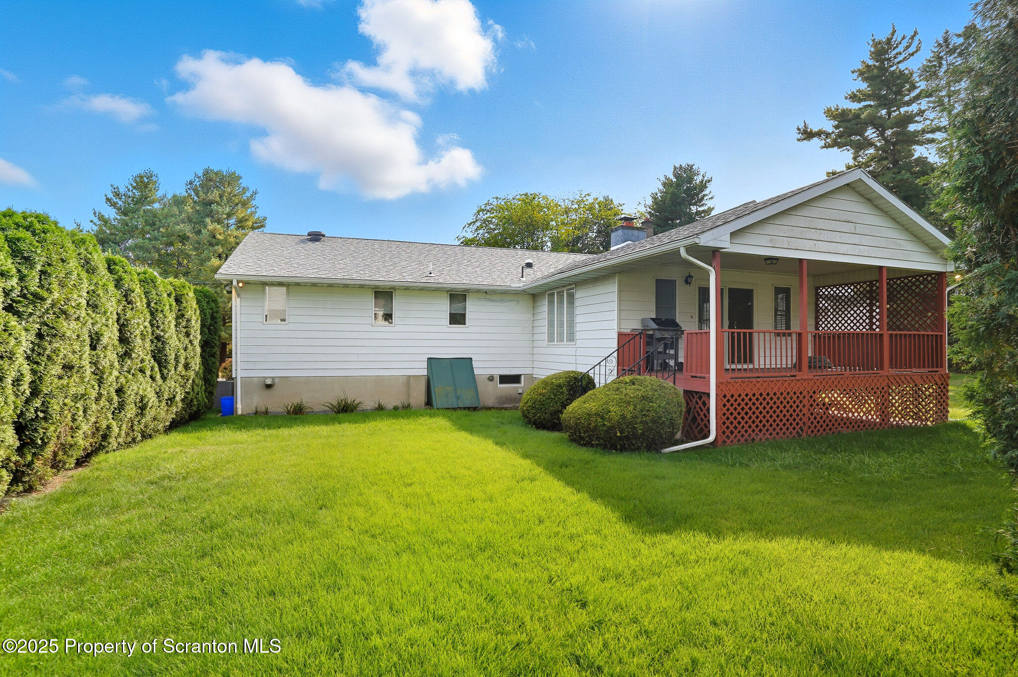 303 Drake Street Old Forge, PA 18518 - Photo 7 of 39 rear deck