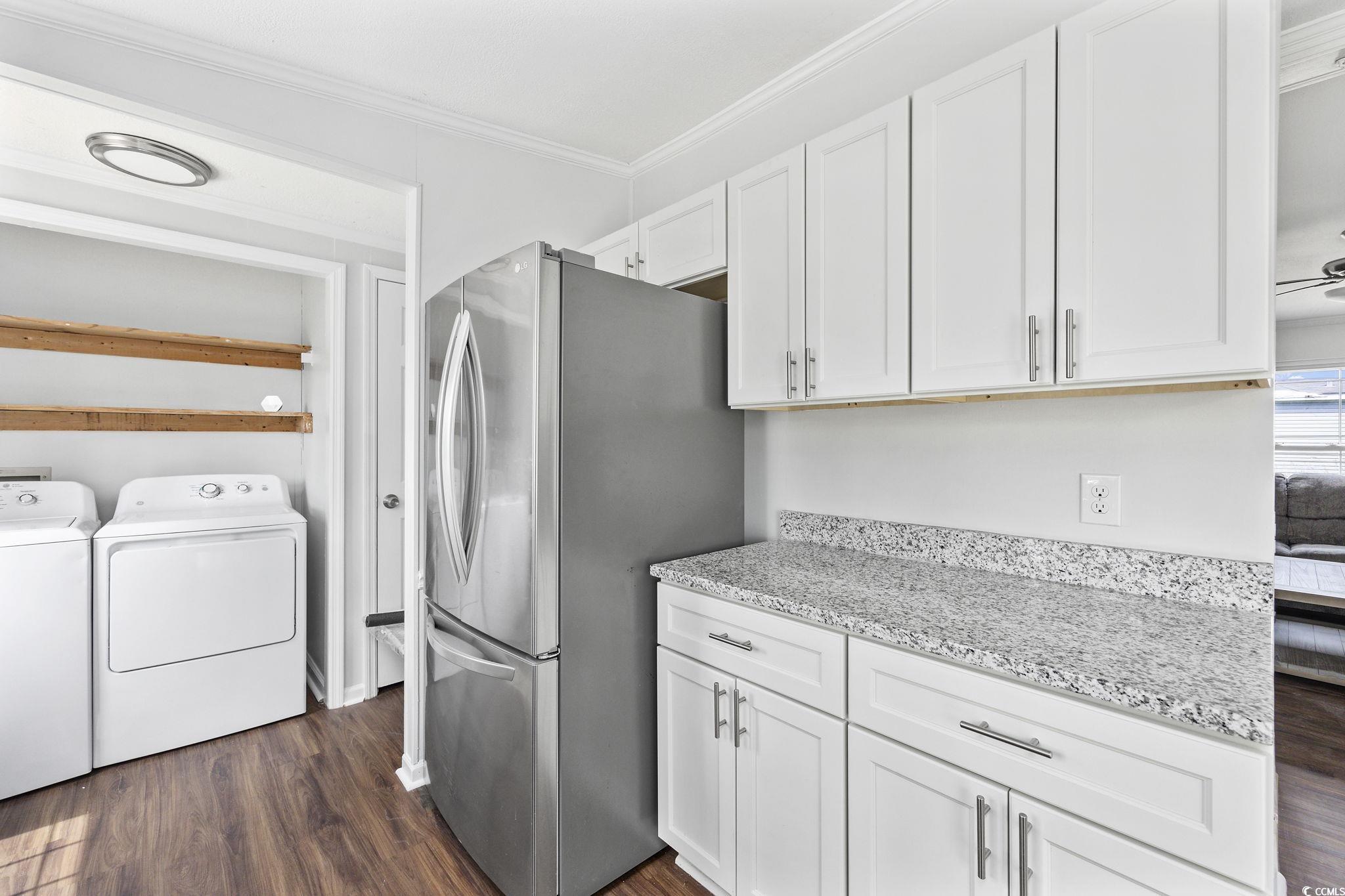 301 Duck Cove Road Conway, SC 29526 - Photo 8 of 25 Living room featuring a fireplace, crown molding,