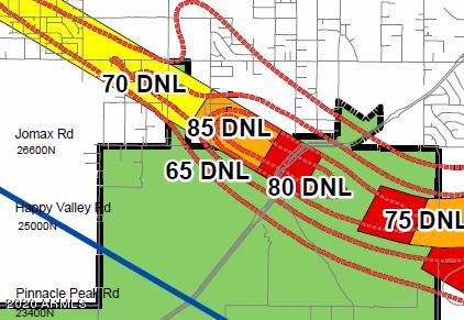 22900 West Patton Road Wittmann, AZ 85361 - Photo 3 of 4 LAB apz noise contour map
