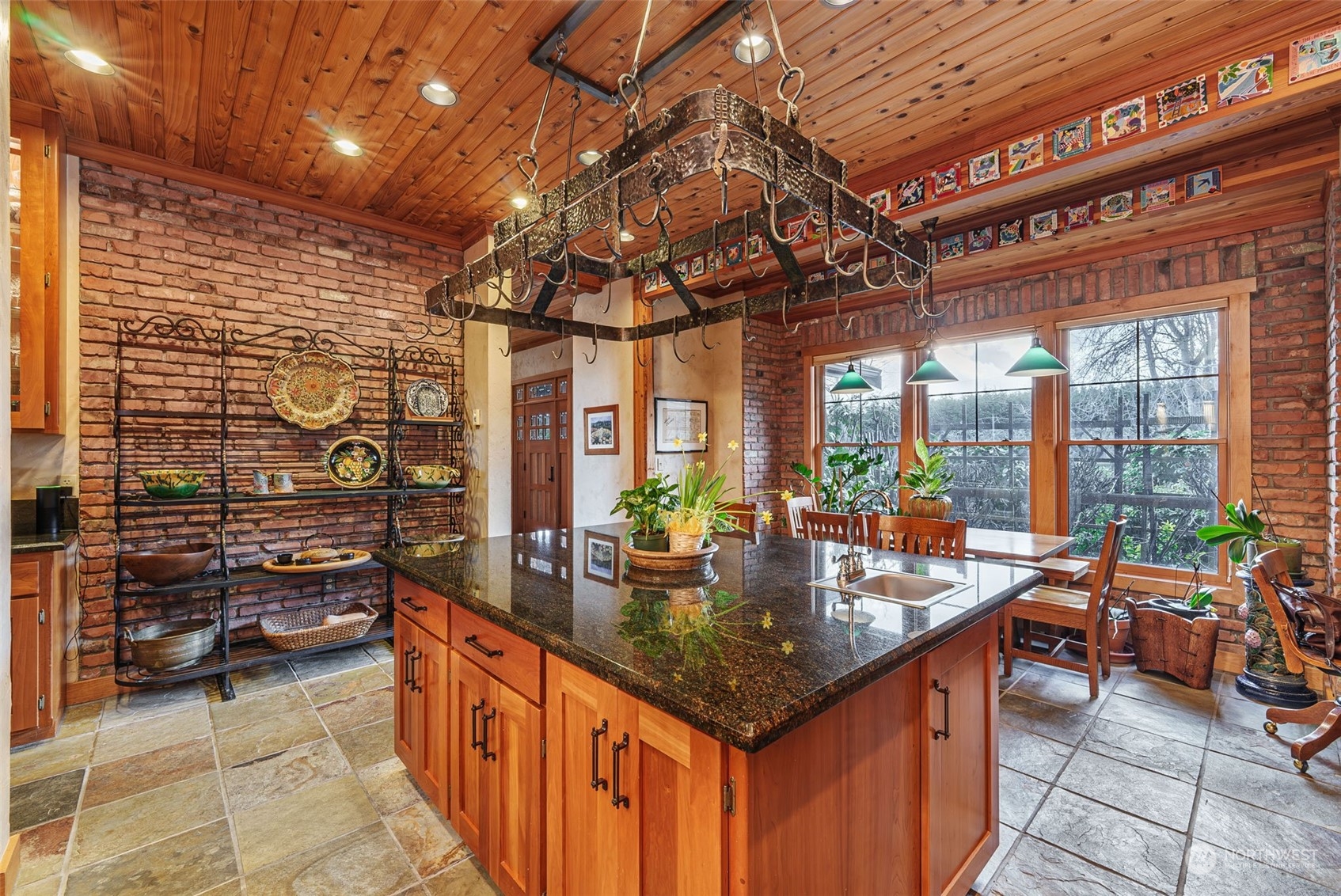 2325 Cays Road Sequim, WA 98382 - Photo 13 of 36 a kitchen with sink and large window