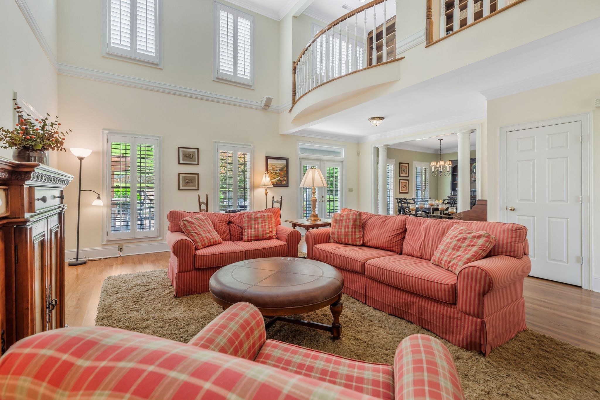 1036 Reed Hollow Road Readyville, TN 37149 - Photo 20 of 90 a living room with furniture wooden floor and a fireplace