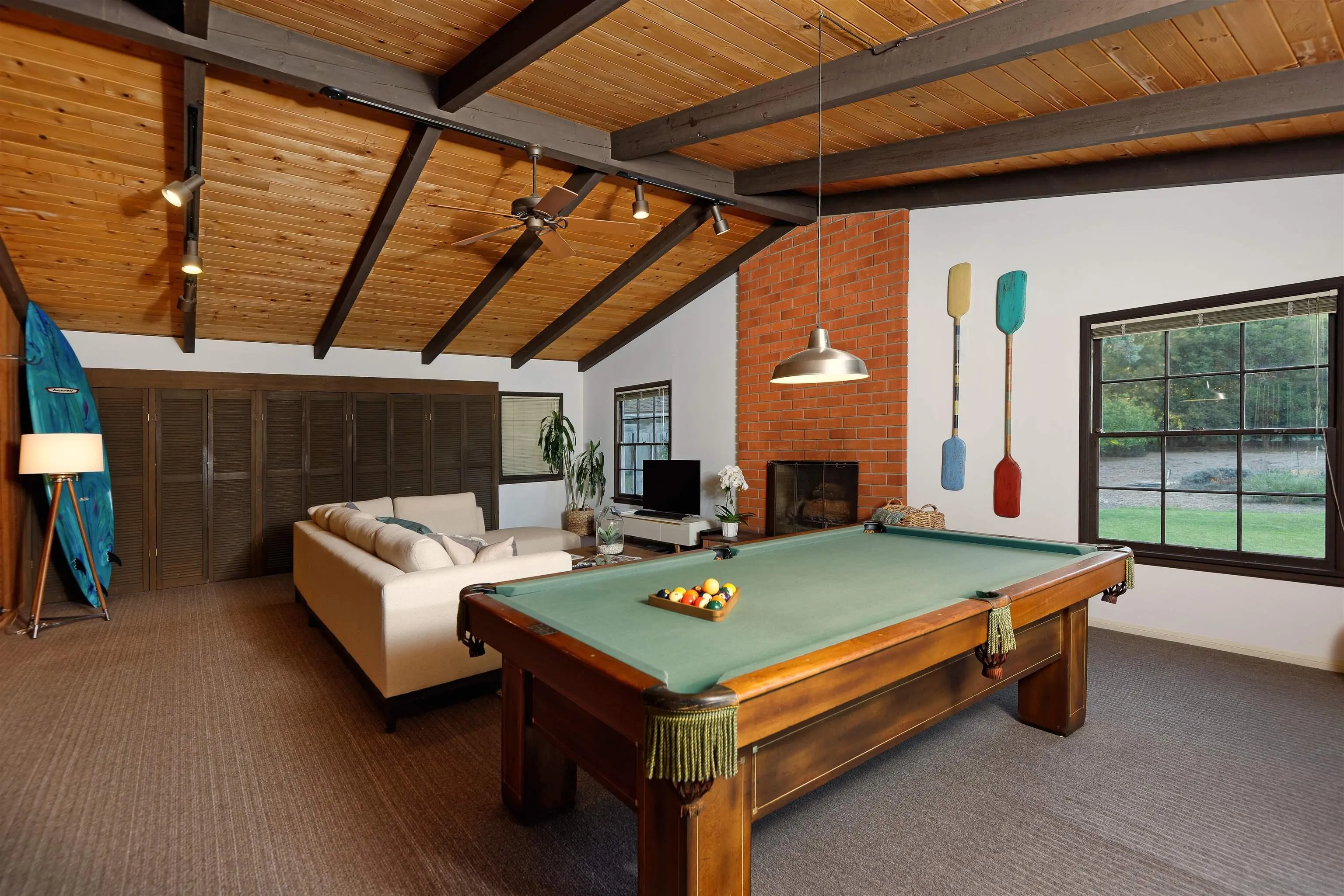 1780 La Jolla Rancho Road La Jolla, CA 92037 - Photo 11 of 24 a room with pool table and windows