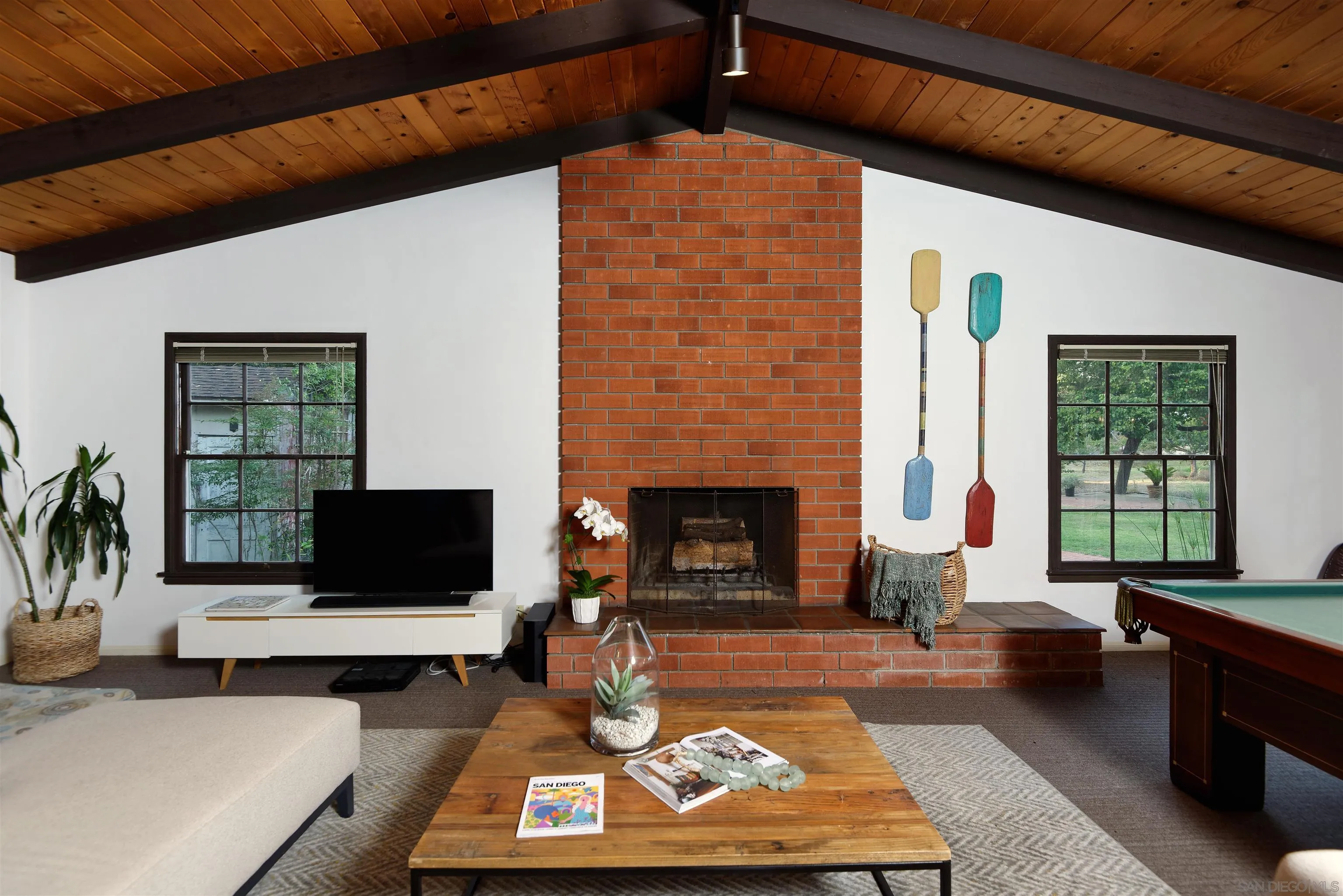 1780 La Jolla Rancho Road La Jolla, CA 92037 - Photo 12 of 24 a living room with furniture fireplace and window