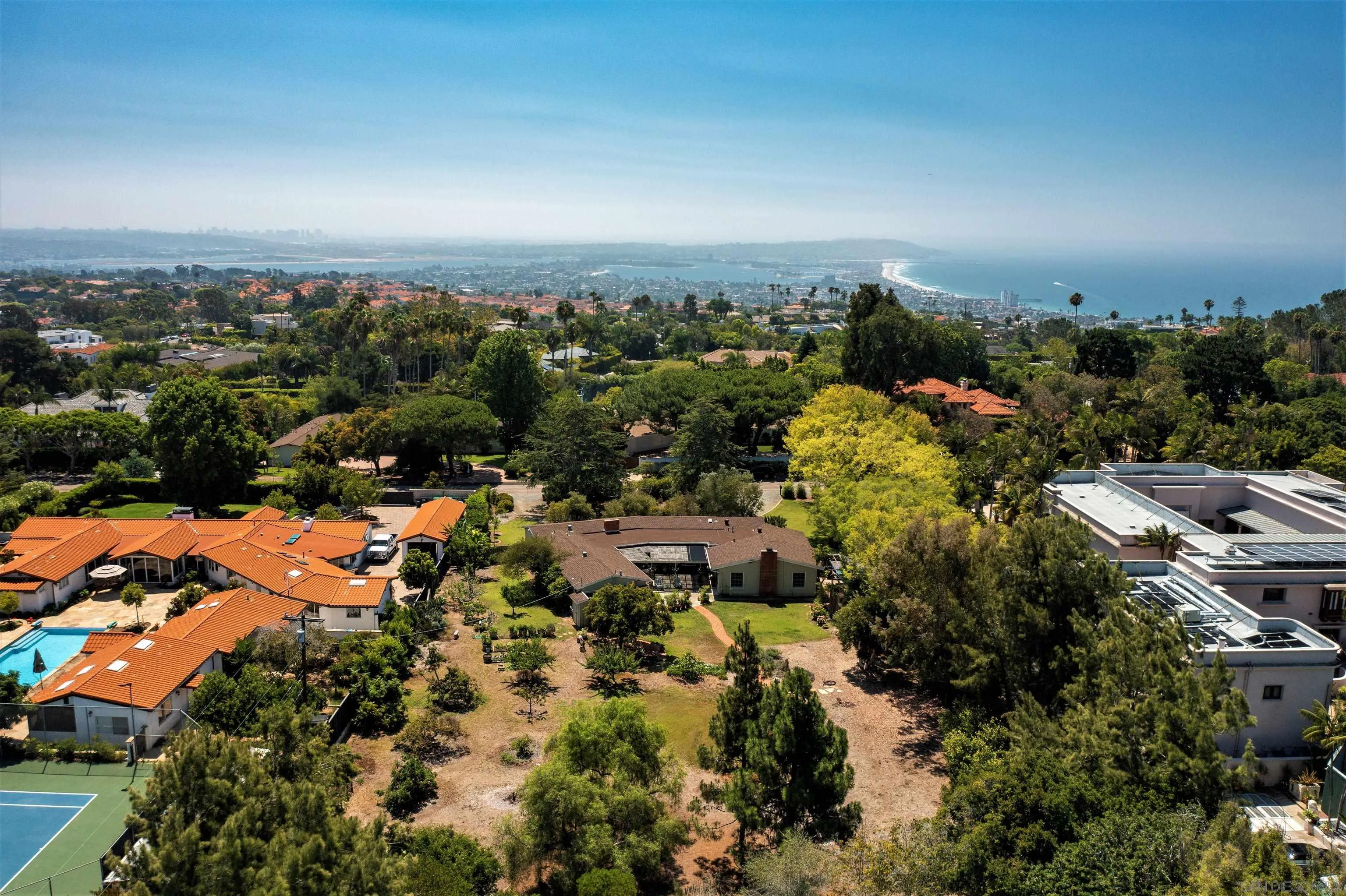 1780 La Jolla Rancho Road La Jolla, CA 92037 - Photo 4 of 24 an aerial view of multiple house
