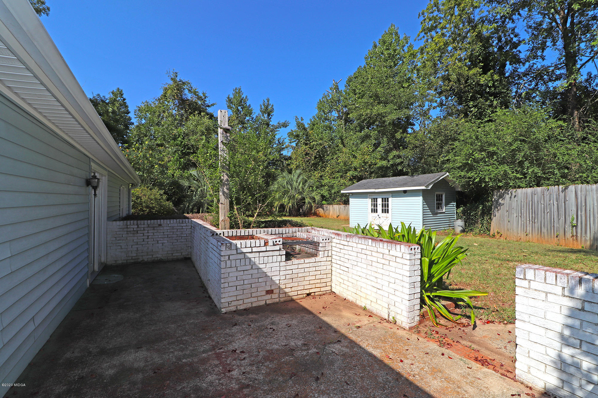 6669 Goodall Mill Road Macon, GA 31216 - Photo 23 of 28 a view of a back yard of the house