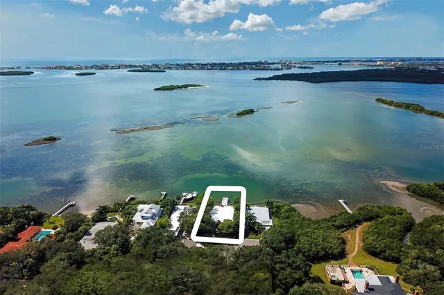 a view of a lake with a mountain view