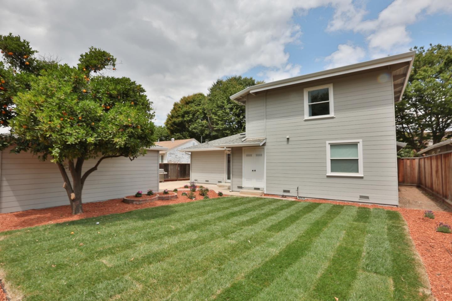 1663 Cross Way San Jose, CA 95125 - Photo 24 of 25 a front view of house with yard and trees