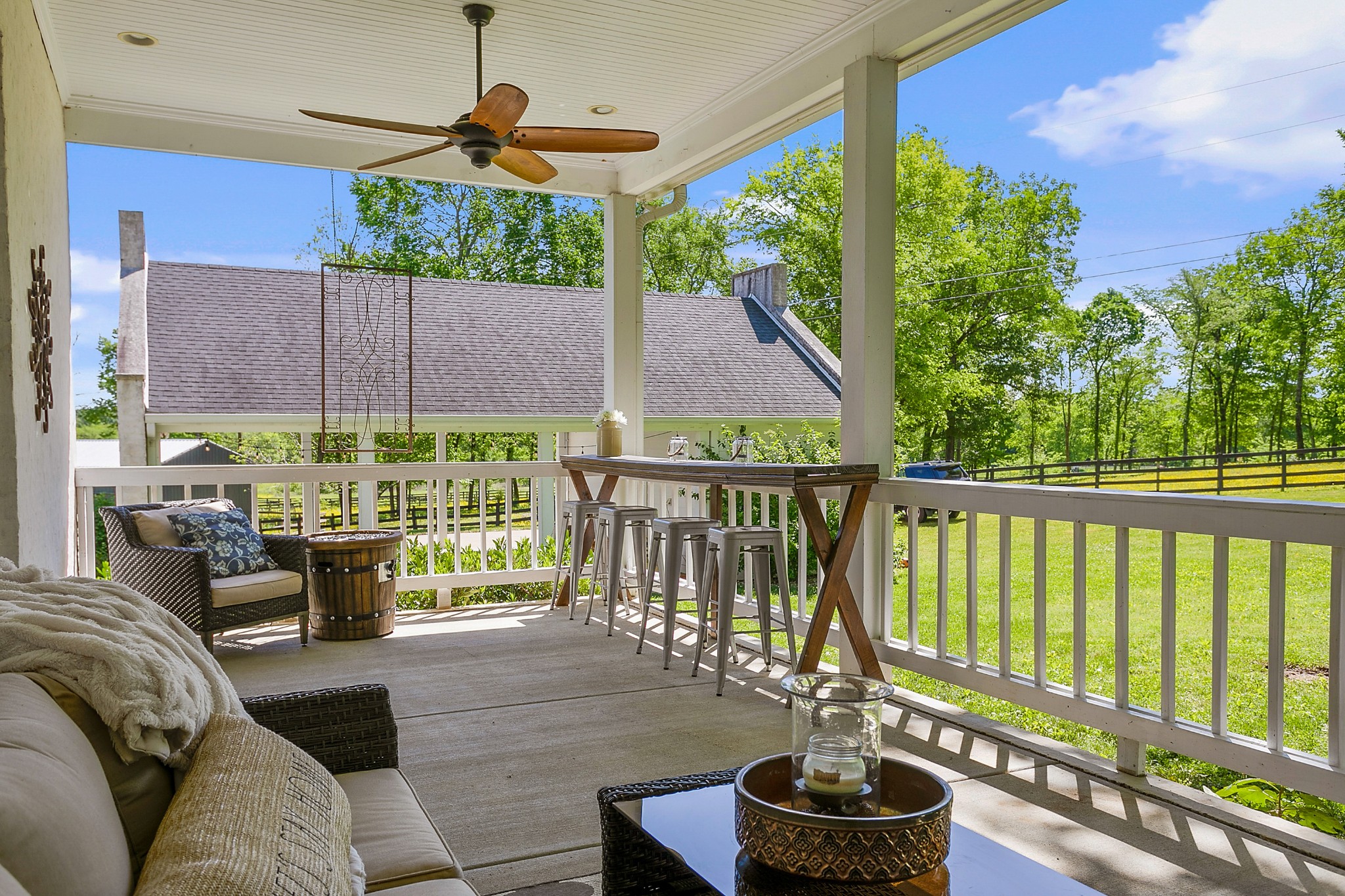 4280 Central Valley Road Murfreesboro, TN 37129 - Photo 40 of 50 This patio overlooks the unique carport on one side and past that is the barn area. Are you ready to move in?