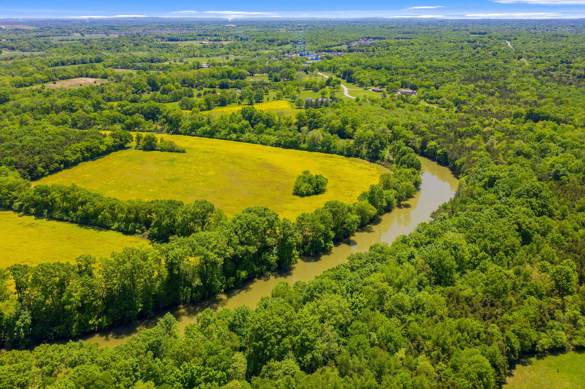 4280 Central Valley Road Murfreesboro, TN 37129 - Photo 46 of 50 East Fork Stones River peacefully flows near the property.