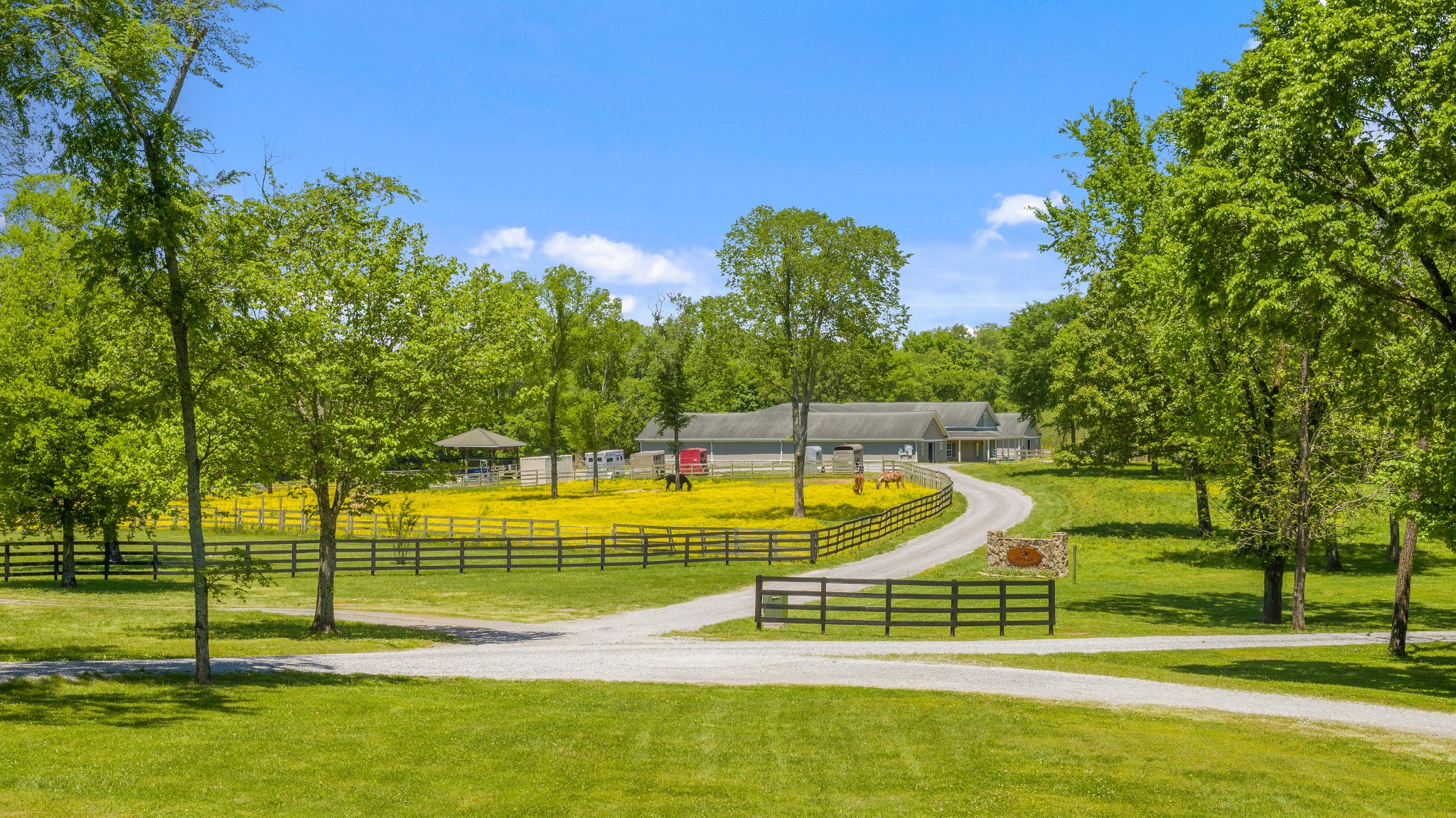 4280 Central Valley Road Murfreesboro, TN 37129 - Photo 49 of 50 The pastoral view from the front porch across the gravel road. Perfection!