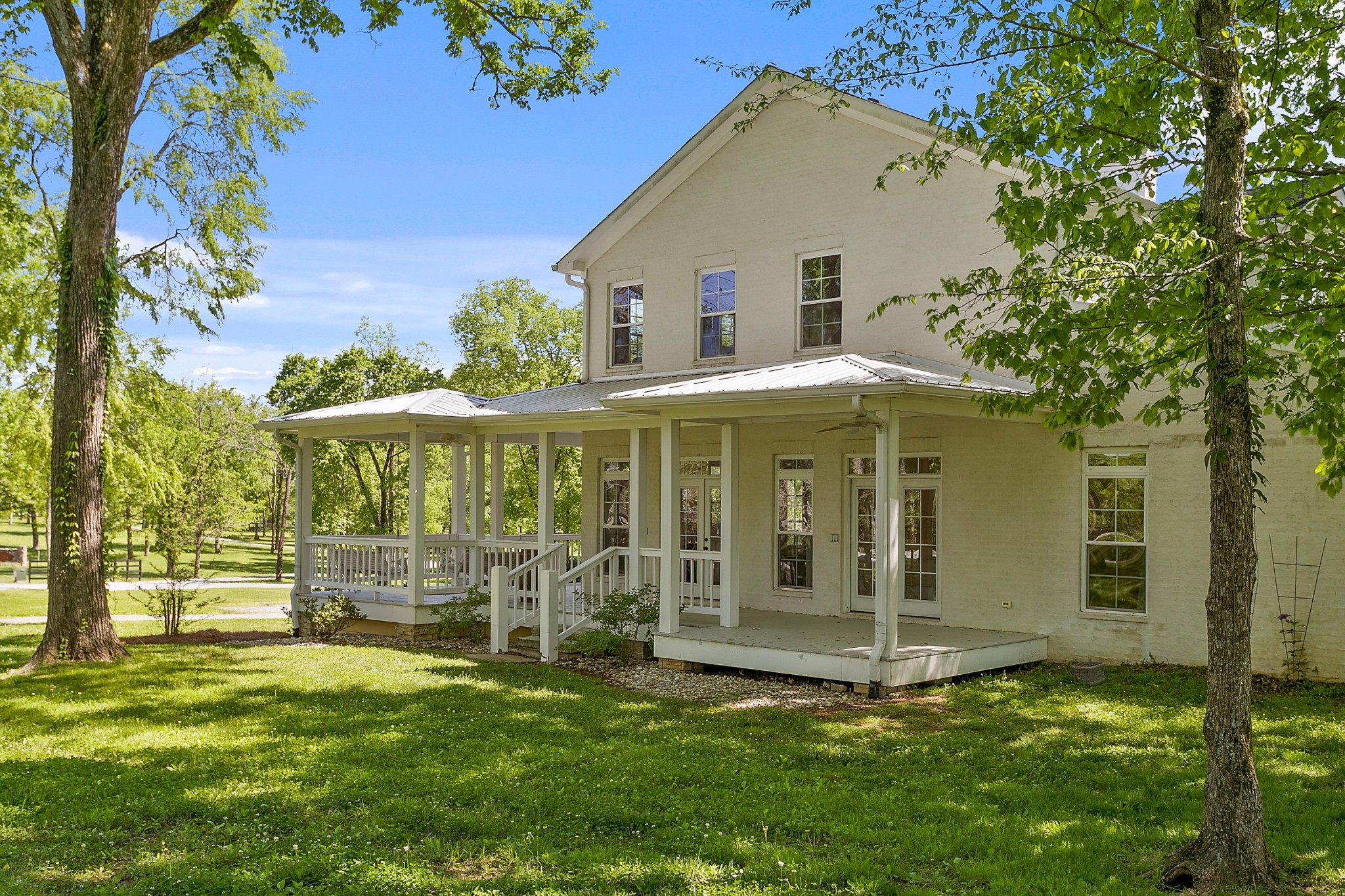 4280 Central Valley Road Murfreesboro, TN 37129 - Photo 7 of 50 The porches are complete with several outdoor ceiling fans in all the corners and recessed lights dispersed throughout. The porch is one of our favorite features of this amazing home.