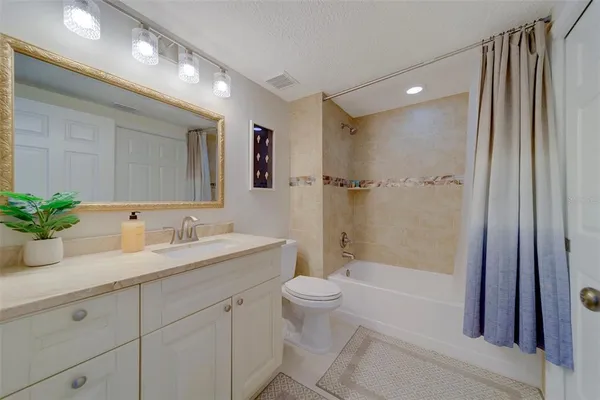 a view of a swimming pool with a lake view