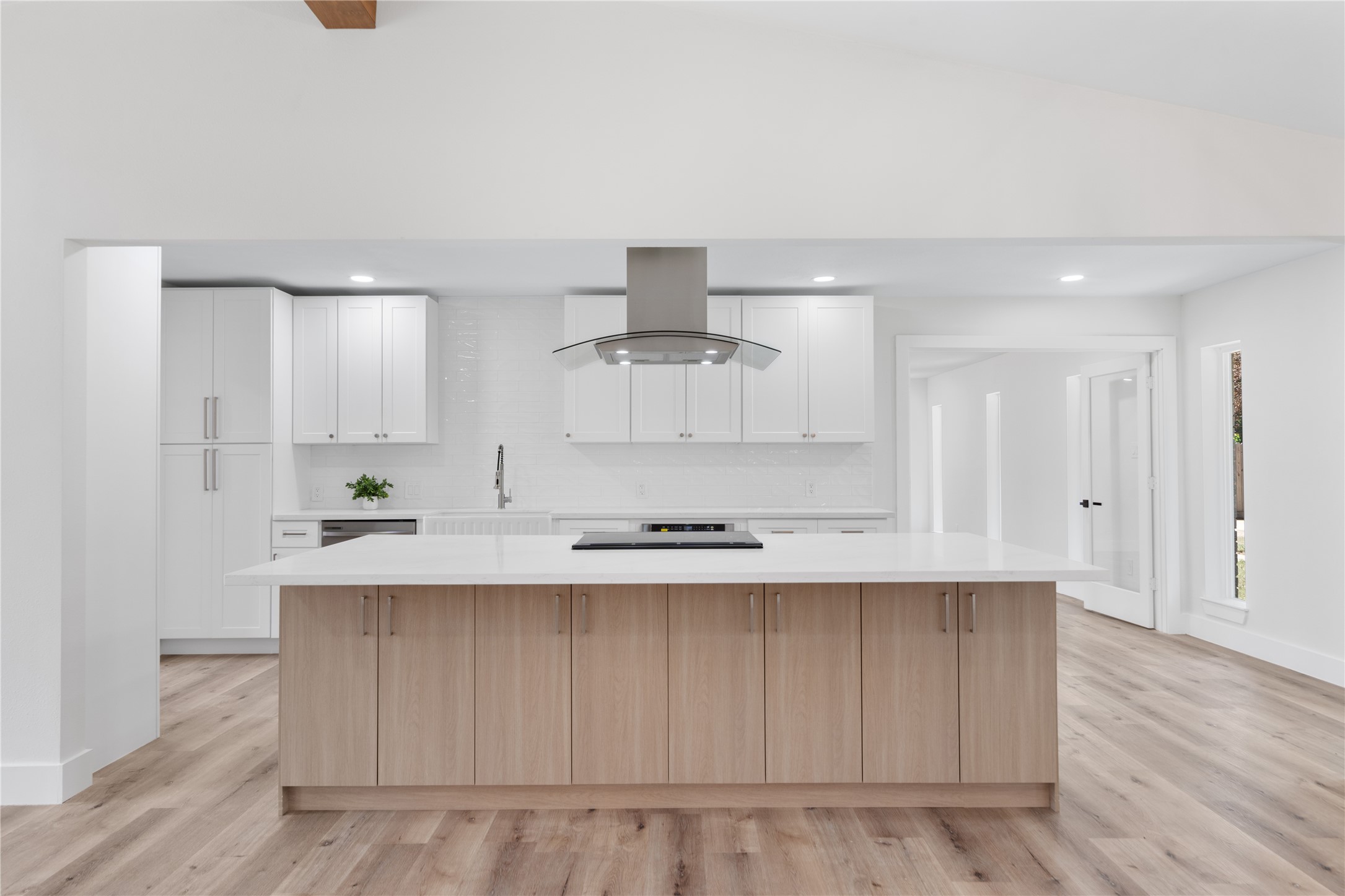 12019 Beth Lane Magnolia, TX 77354 - Photo 6 of 49 a kitchen with stainless steel appliances a sink stove and cabinets