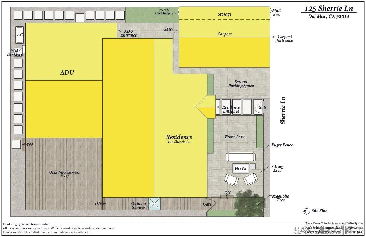 125 Sherrie Lane Del Mar, CA 92014 - Photo 26 of 28 a view of a swimming pool with a screen