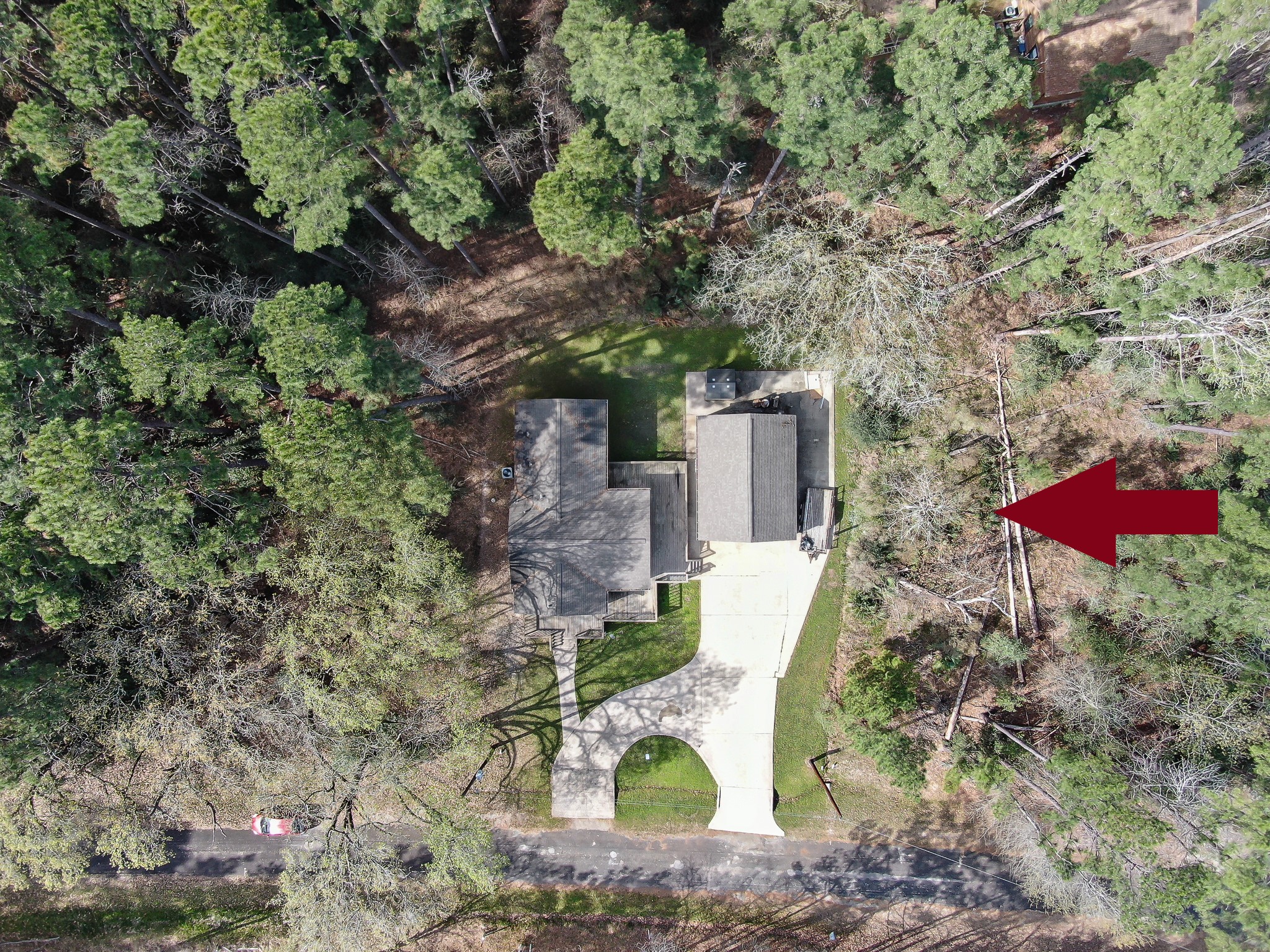 6 Hollow Forest Trinity, TX 75862 - Photo 11 of 38 a view of outdoor space and yard