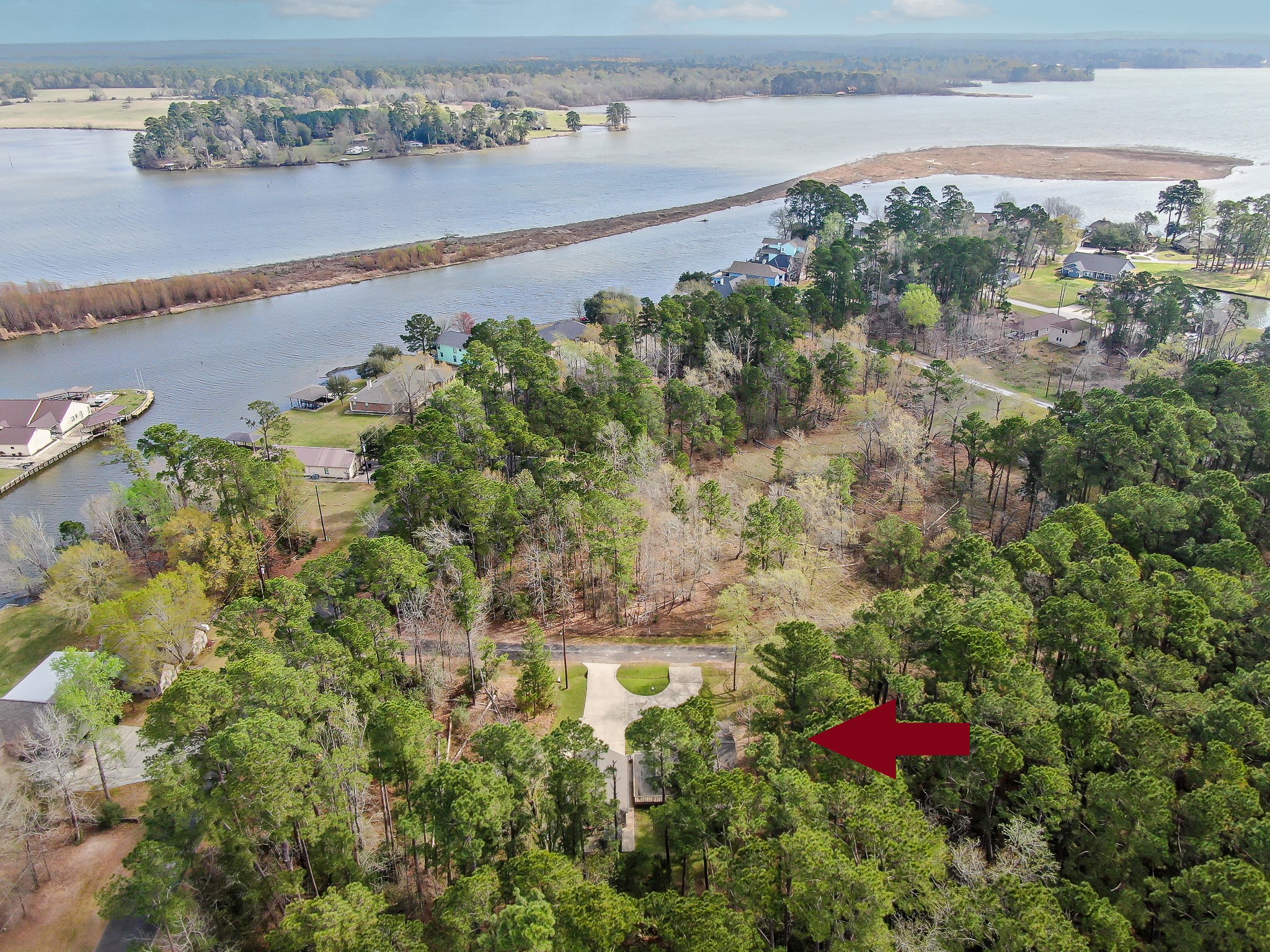 6 Hollow Forest Trinity, TX 75862 - Photo 13 of 38 a view of a lake with a mountain