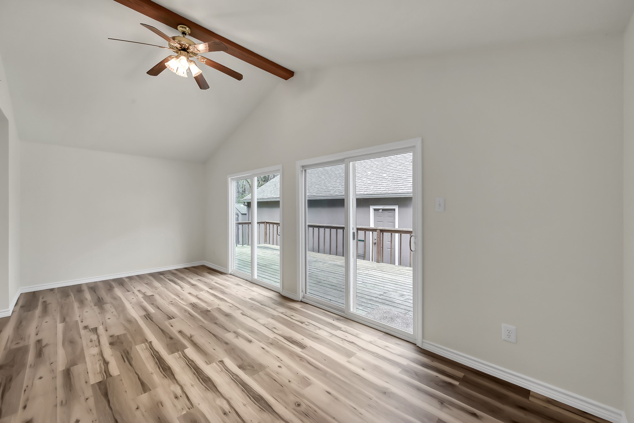 6 Hollow Forest Trinity, TX 75862 - Photo 17 of 38 a view of empty room with wooden floor