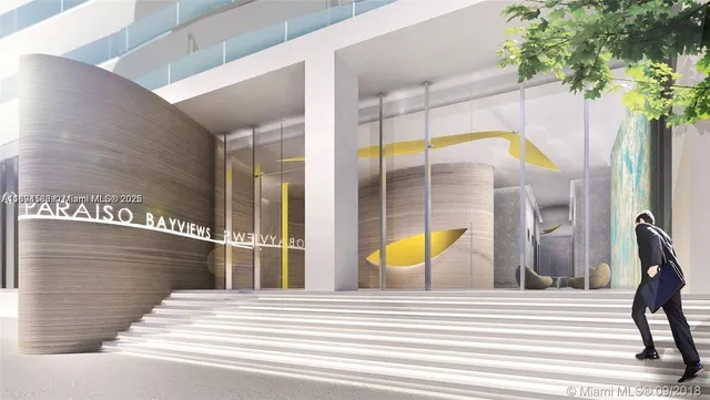 a view of a swimming pool with a potted plants