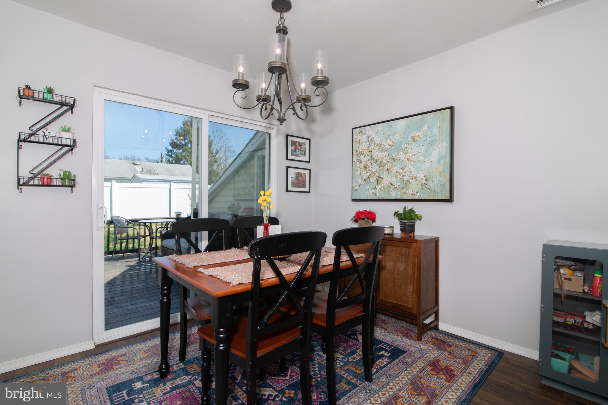 17 Paul Road Maple Shade, NJ 08052 - Photo 8 of 38 Dining Room, access to deck