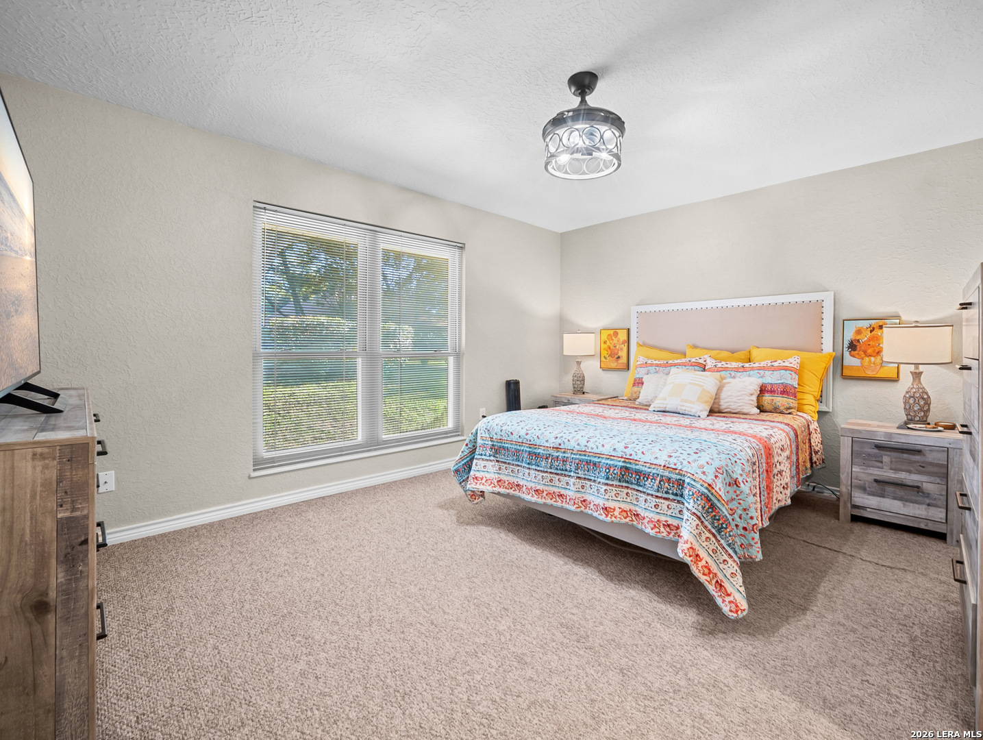 3620 Chestnut Court Cibolo, TX 78108 - Photo 29 of 45 a bedroom with a bed and a window