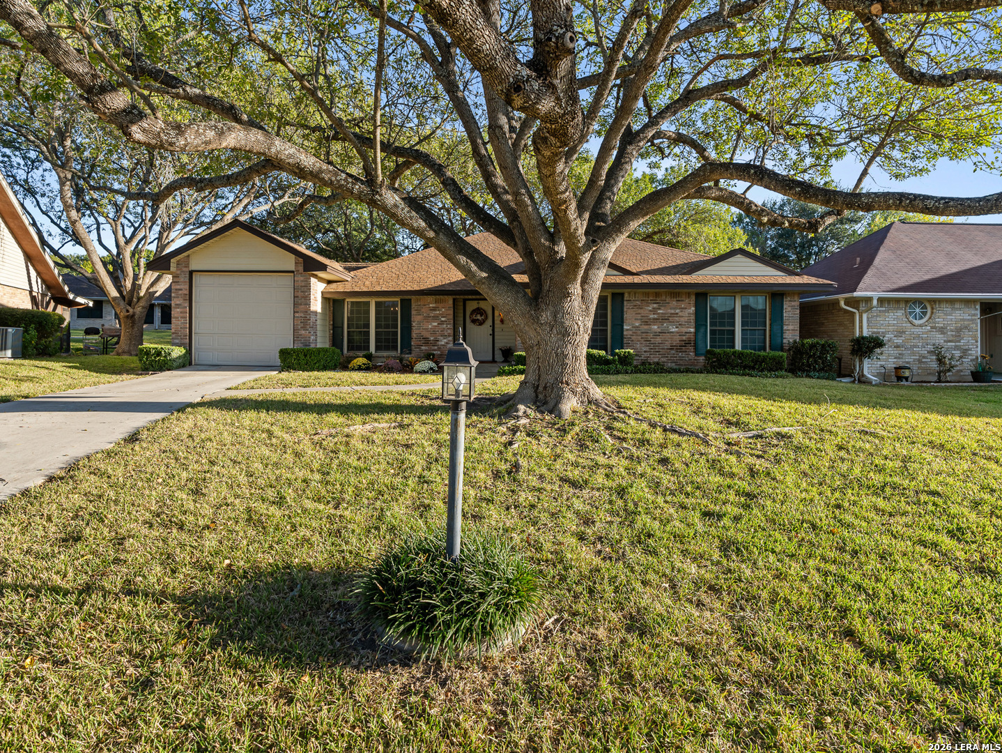 3620 Chestnut Court Cibolo, TX 78108 - Photo 34 of 45 a front view of a house with a yard