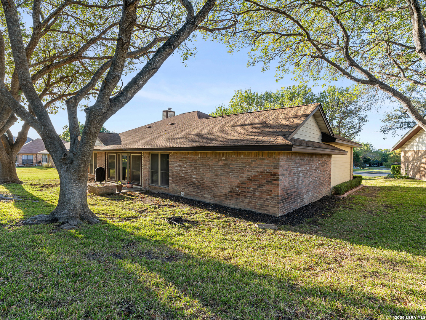 3620 Chestnut Court Cibolo, TX 78108 - Photo 36 of 45 a view of a house with a yard