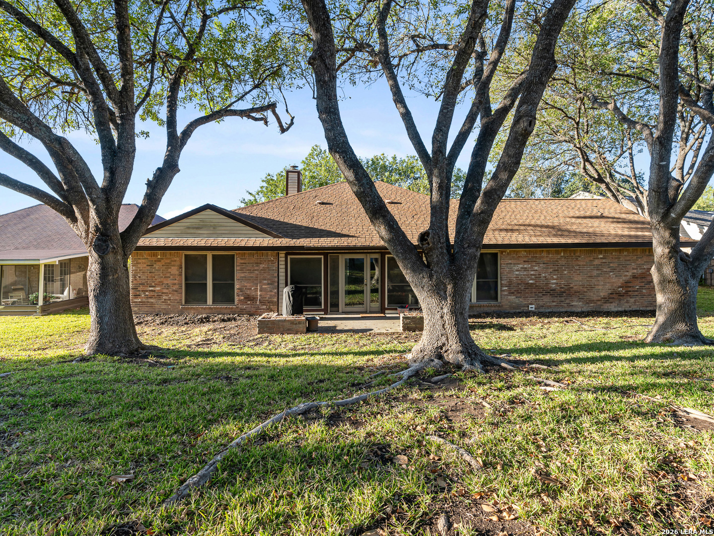 3620 Chestnut Court Cibolo, TX 78108 - Photo 37 of 45 a front view of a house with garden