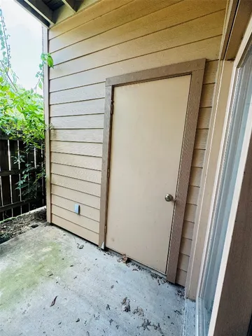 a view of a small space