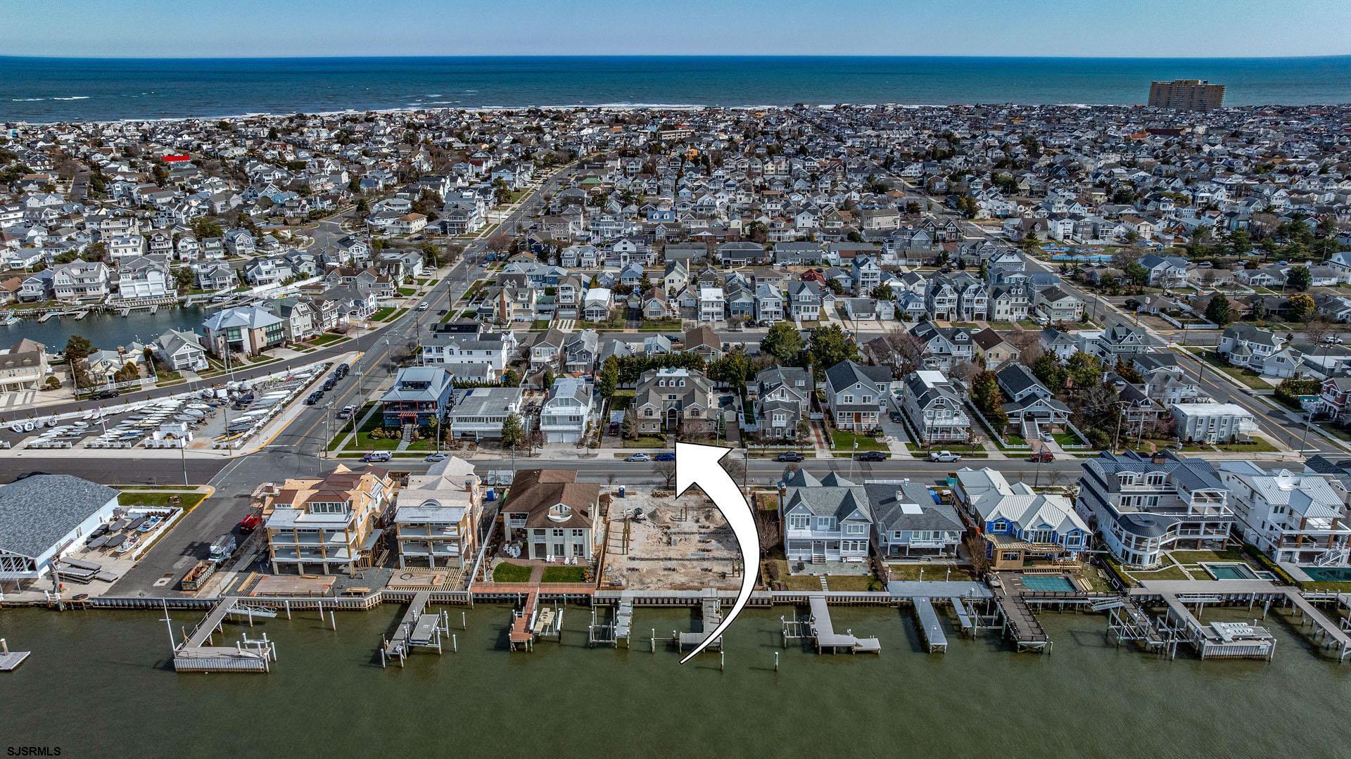 53 Bay Road Ocean City, NJ 08226 - Photo 66 of 68 an aerial view of residential houses with outdoor space