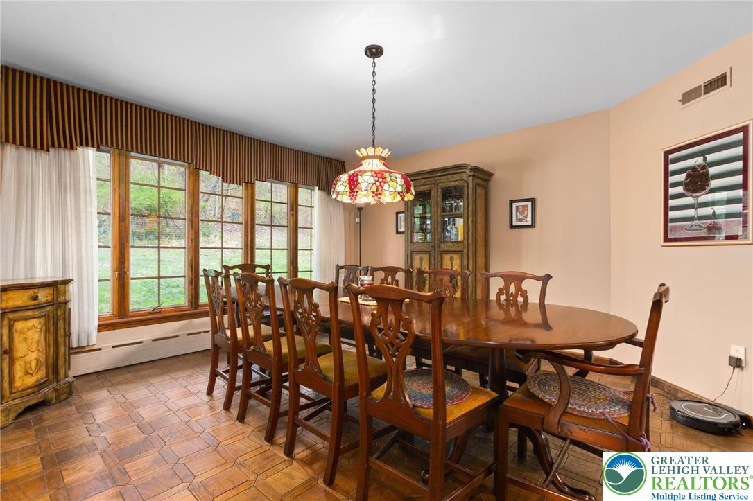 79 Country Club Road Ashland, PA 17921 - Photo 16 of 47 a view of a dining room with furniture window and outside view