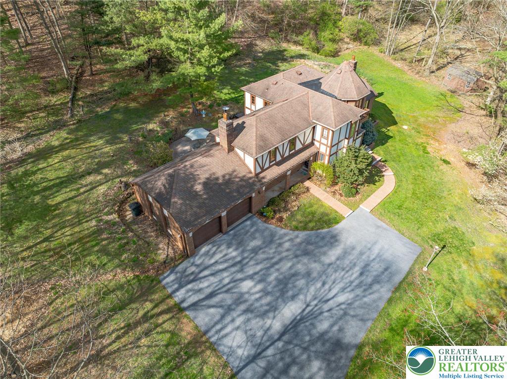 79 Country Club Road Ashland, PA 17921 - Photo 3 of 47 an aerial view of a house with a yard basket ball court