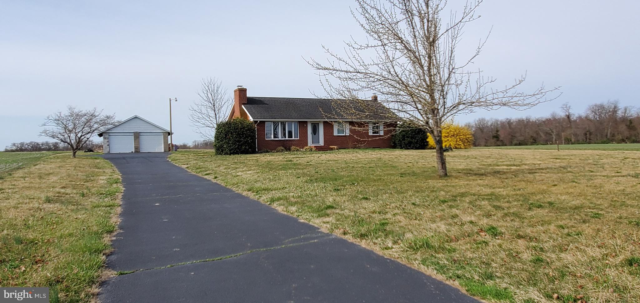 490 Pond Neck Road Earleville, MD 21919 - Photo 1 of 21 3 BEDROOM BRICK RANCHER W/2 CAR DETACHED GARAGE