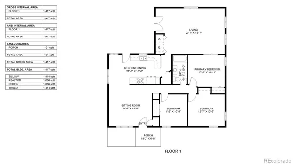 a picture of a floor plan