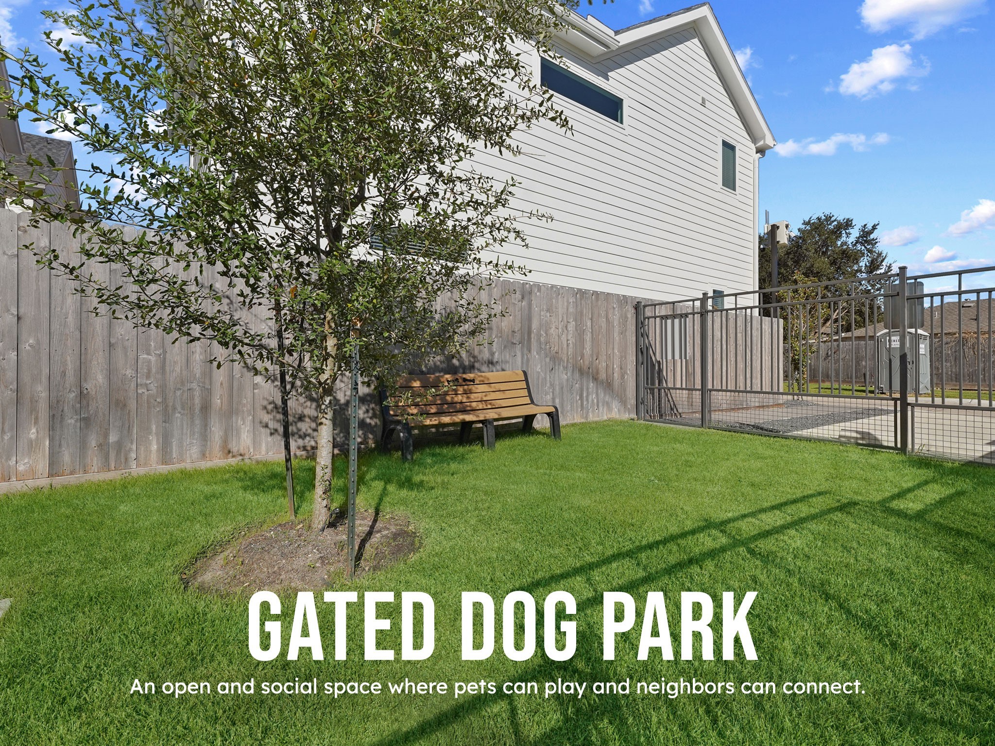 1013 Erin Street, Unit V Houston, TX 77009 - Photo 19 of 25 a view of garden