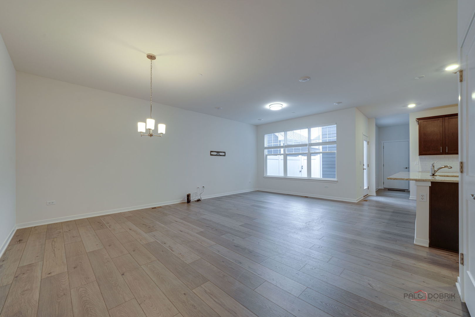 356 Hoffmann Drive Buffalo Grove, IL 60089 - Photo 8 of 35 a view of an empty room with a window and fireplace