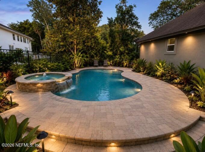 13827 Longs Landing Road East Jacksonville, FL 32225 - Photo 42 of 67 Virtual Rendering of Pool in side yard