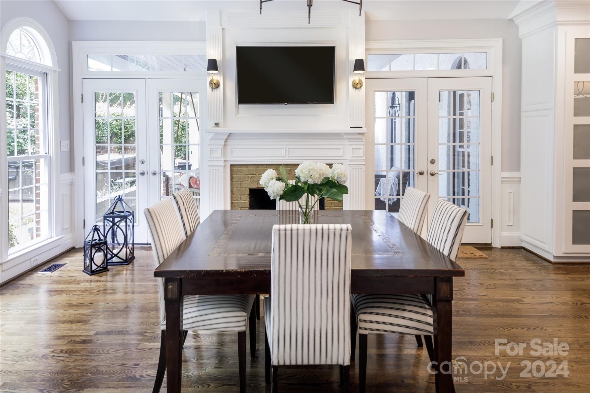 1201 Lost Oak Road Charlotte, NC 28270 - Photo 17 of 46 a view of a livingroom with furniture window and wooden floor
