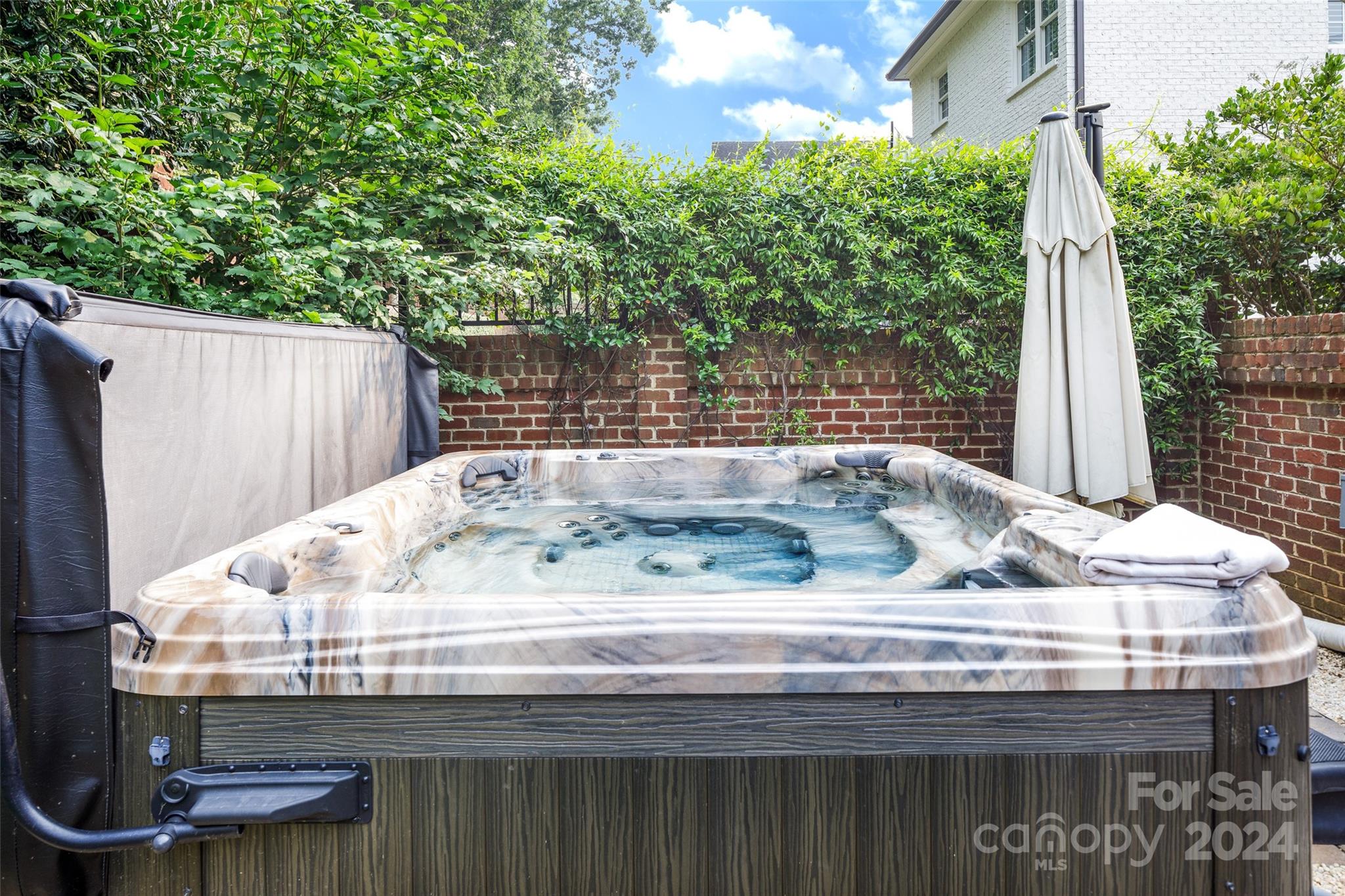 1201 Lost Oak Road Charlotte, NC 28270 - Photo 24 of 46 a view of barbeque grill with tub