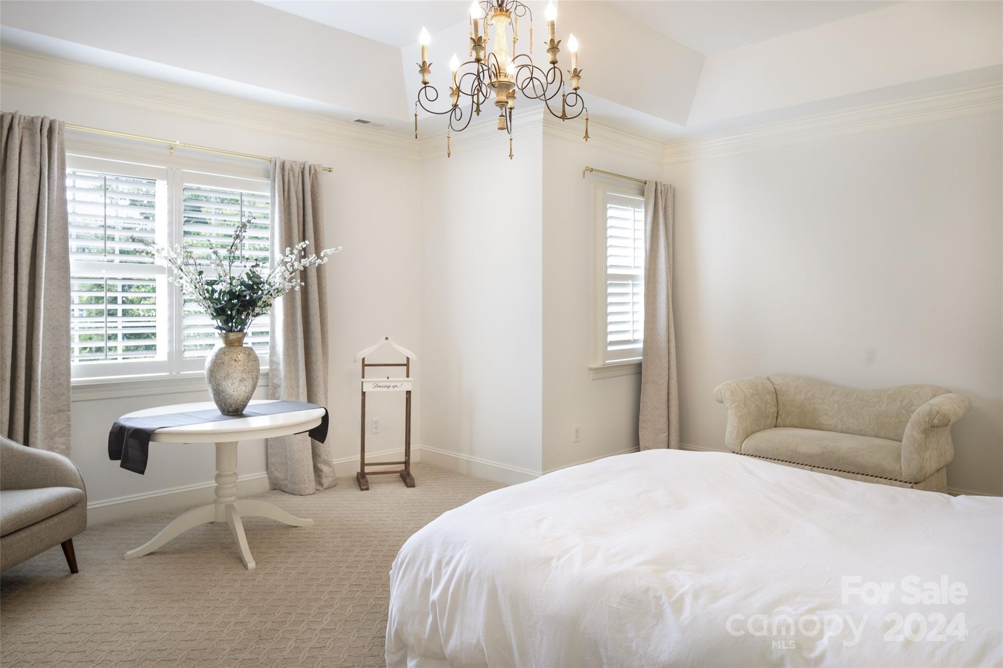 1201 Lost Oak Road Charlotte, NC 28270 - Photo 37 of 46 a bedroom with a bed and a window