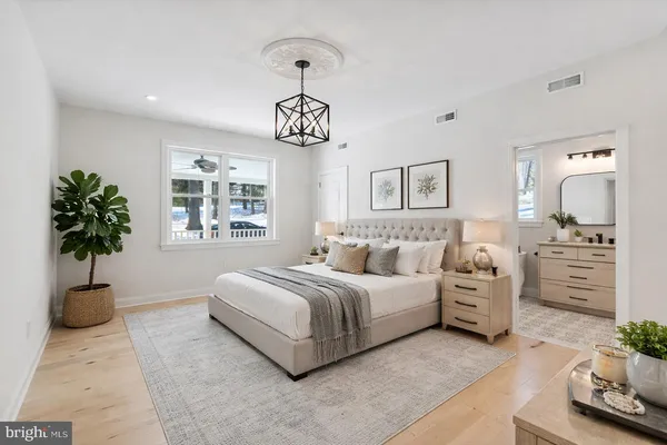 a room with furniture and window